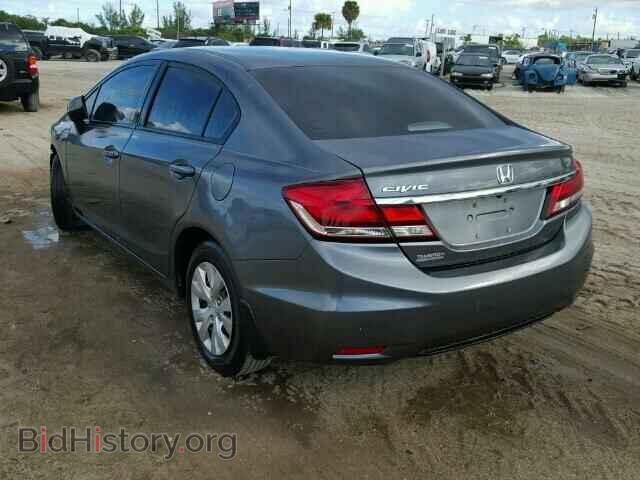 2013 HONDA CIVIC - VIN: 19XFB2F57DE009942 - Фото 3