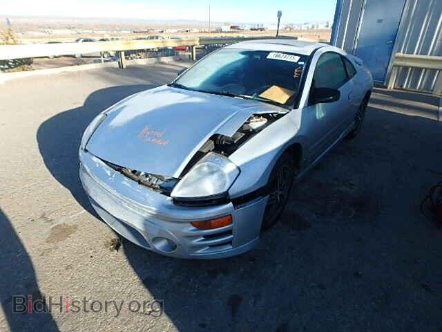 2003 MITSUBISHI ECLIPSE - VIN: 4A3AC74H73E166430 - Фото 2