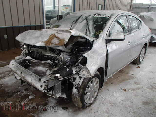 2012 NISSAN VERSA - VIN: 3N1CN7AP0CL855472 - Фото 2