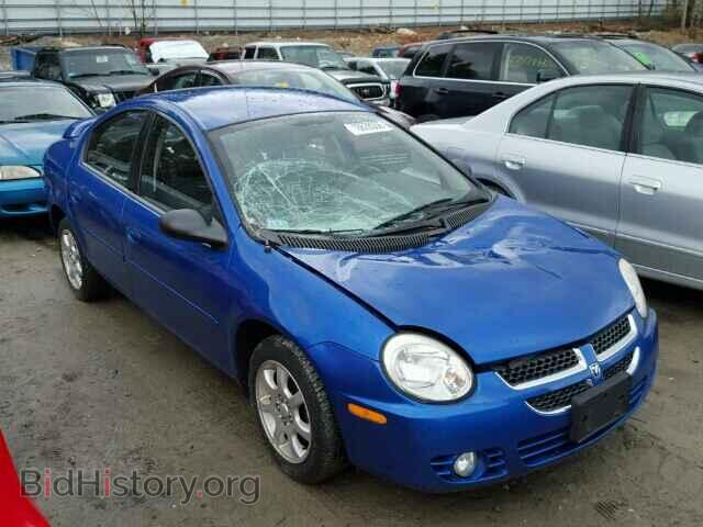 Фотография 1B3ES56C04D620345 - DODGE NEON 2004