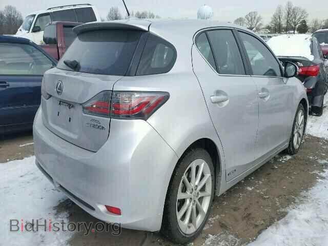 2012 LEXUS CT 200 - VIN: JTHKD5BHXC2121736 - Фото 4