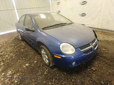 2004 Dodge NEON Neon SXT, blue — VIN 1B3ES56C14D588957, Copart