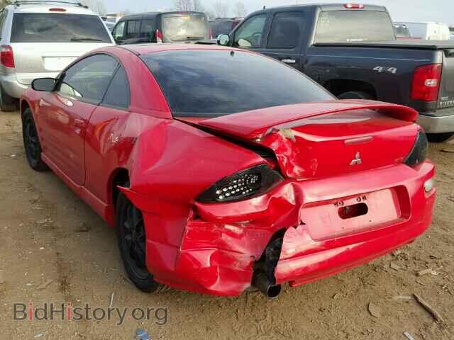 2002 MITSUBISHI ECLIPSE - VIN: 4A3AC54H42E016052 - Фото 3