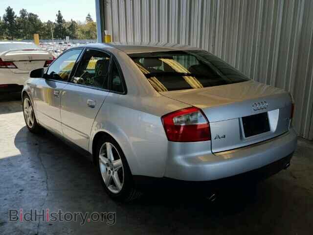 2002 AUDI A4 - VIN: WAUJC68E82A239837 - Фото 3
