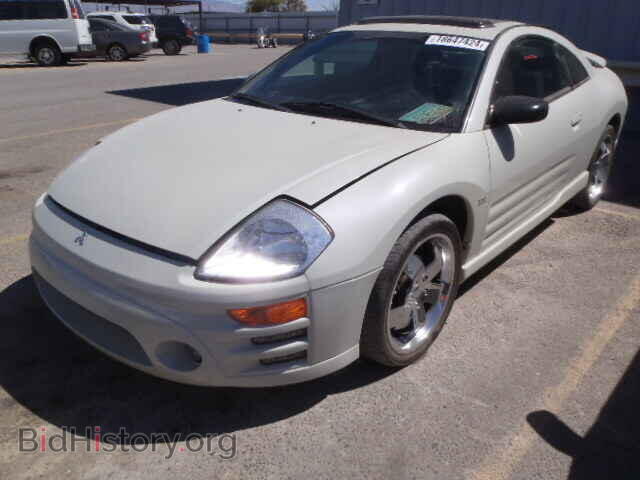 2003 MITSUBISHI ECLIPSE - VIN: 4A3AC74H93E202845 - Фото 2