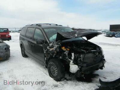 2010 Dodge CARAVAN Grand Cara, black — VIN 2D4RN4DE3AR325449, Copart