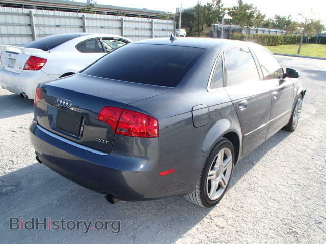 2007 AUDI A4 - VIN: WAUAF78E77A249196 - Фото 4