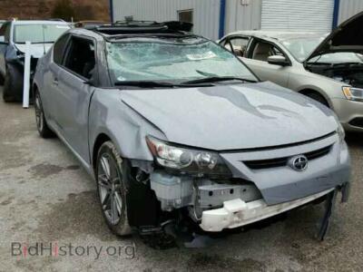 2013 Toyota SCION Scion TC, gray — VIN JTKJF5C77D3048312, Copart