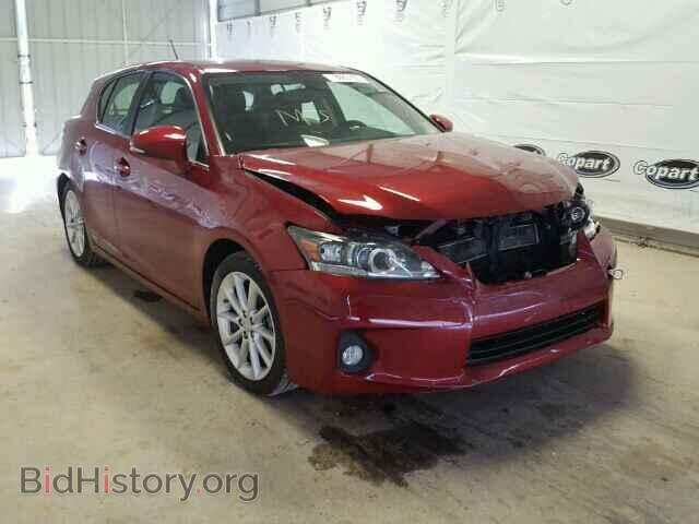 Фотография JTHKD5BHXC2101146 - LEXUS CT 200 2012