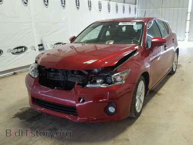 2012 LEXUS CT 200 - VIN: JTHKD5BHXC2101146 - Фото 2