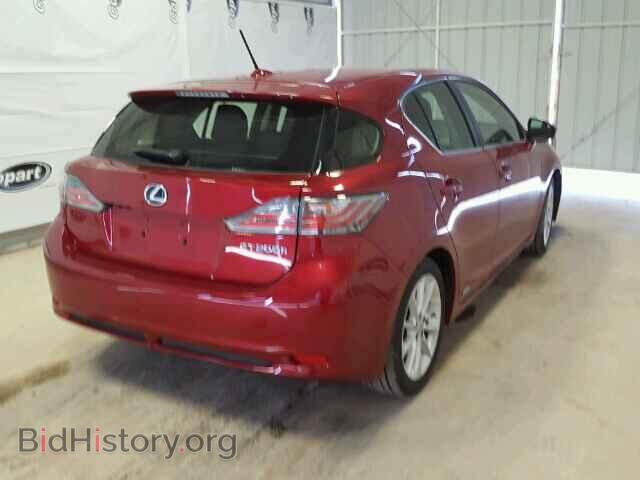 2012 LEXUS CT 200 - VIN: JTHKD5BHXC2101146 - Фото 4
