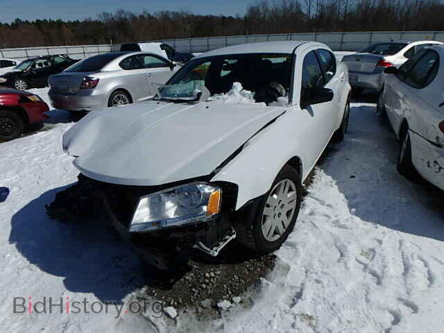 2012 DODGE AVENGER - VIN: 1C3CDZAB3CN220363 - Фото 2