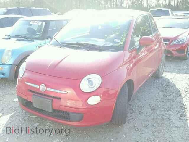 2012 FIAT 500 - VIN: 3C3CFFAR2CT366078 - Фото 2