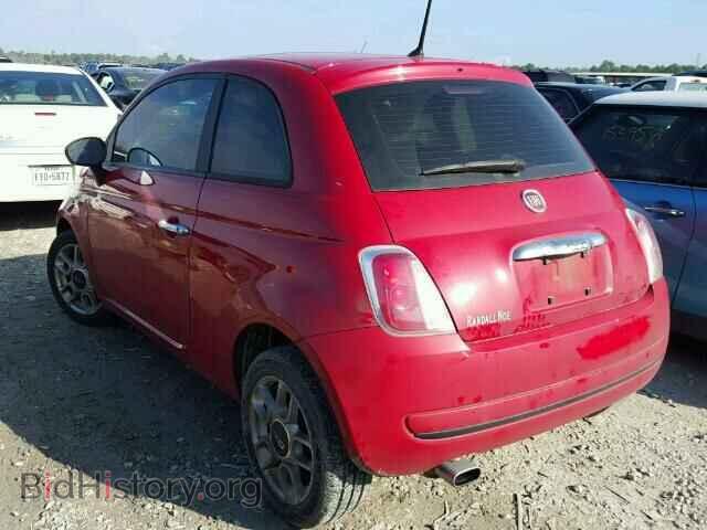 2012 FIAT 500 - VIN: 3C3CFFAR2CT366078 - Фото 3