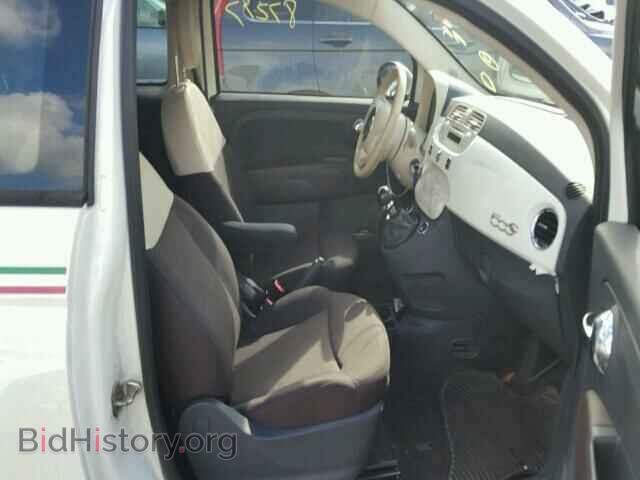 2012 FIAT 500 - VIN: 3C3CFFDR3CT123021 - Фото 5