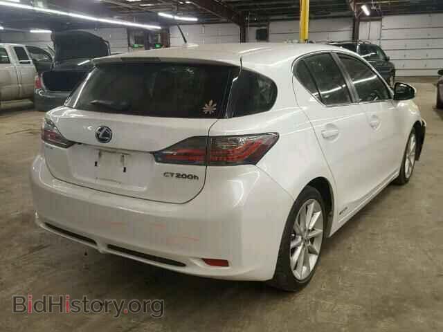 2011 LEXUS CT 200 - VIN: JTHKD5BH1B2040588 - Фото 4