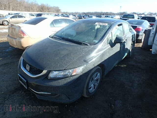 2013 HONDA CIVIC - VIN: 19XFB2F52DE017513 - Фото 2