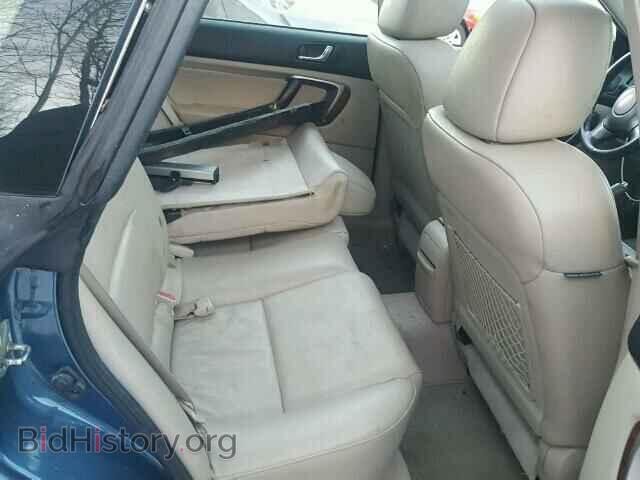 2008 SUBARU OUTBACK - VIN: 4S4BP62C587352312 - Фото 6