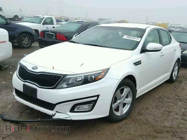 2015 KIA OPTIMA - VIN: KNAGM4A72F5581967 - Фото 2
