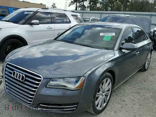 2014 AUDI A8 - VIN: WAURGAFD0EN011350 - Фото 2