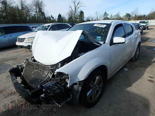2012 DODGE AVENGER - VIN: 1C3CDZCB8CN237138 - Фото 2