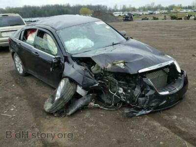 2011 Chrysler 200 200 Tourin, black — VIN 1C3BC1FB3BN603730, Copart