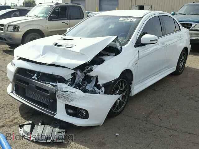 2015 MITSUBISHI EVO - VIN: JA32W5FVXFU005438 - Фото 2