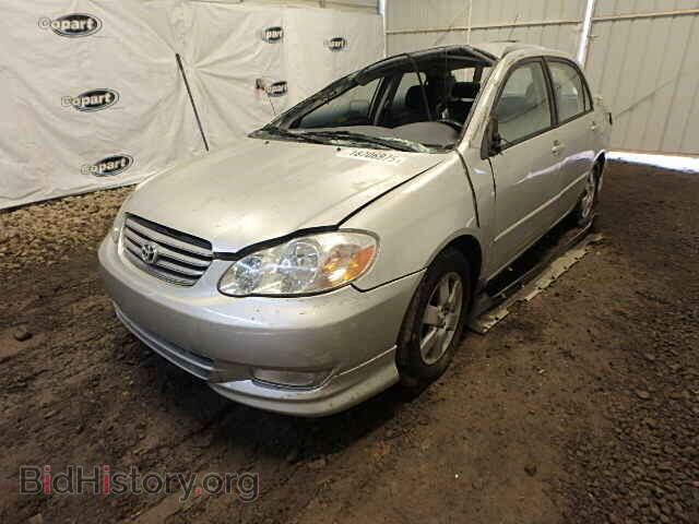2003 TOYOTA COROLLA - VIN: 2T1BR32E43C063279 - Фото 2