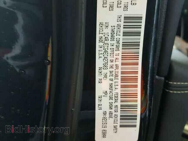 2014 JEEP CHEROKEE - VIN: 1C4RJECG4EC427603 - Фото 10