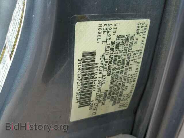 2010 NISSAN VERSA - VIN: 3N1BC1AP2AL408329 - Фото 10