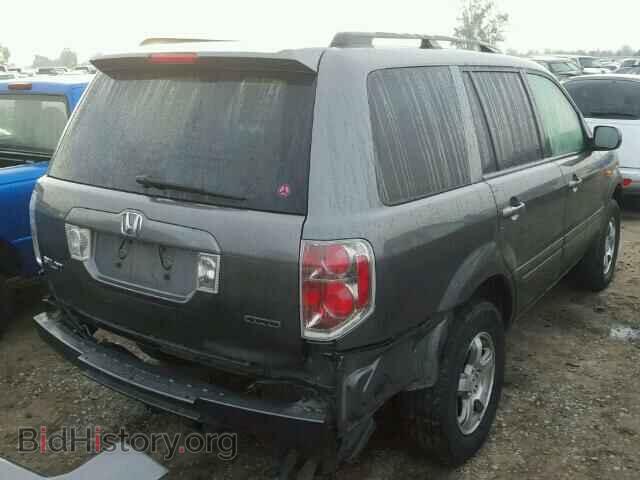 2007 HONDA PILOT - VIN: 2HKYF18467H504399 - Фото 4