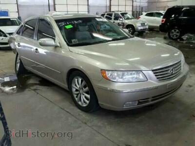 2008 Hyundai AZERA Azera SE/L, gold — VIN KMHFC46F08A321333, Copart