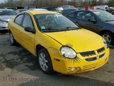 2004 Dodge NEON Neon SXT, yellow — VIN 1B3ES56C54D641756, Copart