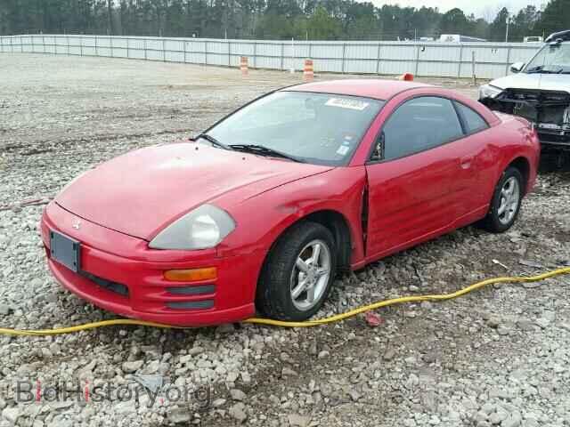 2002 MITSUBISHI ECLIPSE - VIN: 4A3AC34G92E020710 - Фото 2