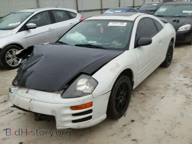 2001 MITSUBISHI ECLIPSE - VIN: 4A3AC44G11E131871 - Фото 2