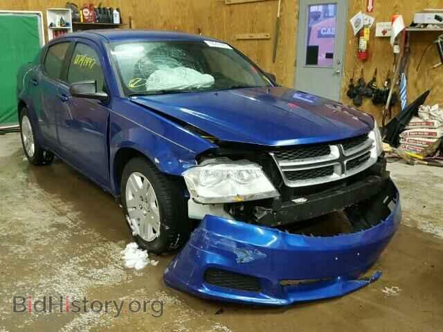 Фотография 1C3CDZAB0CN324258 - DODGE AVENGER 2012
