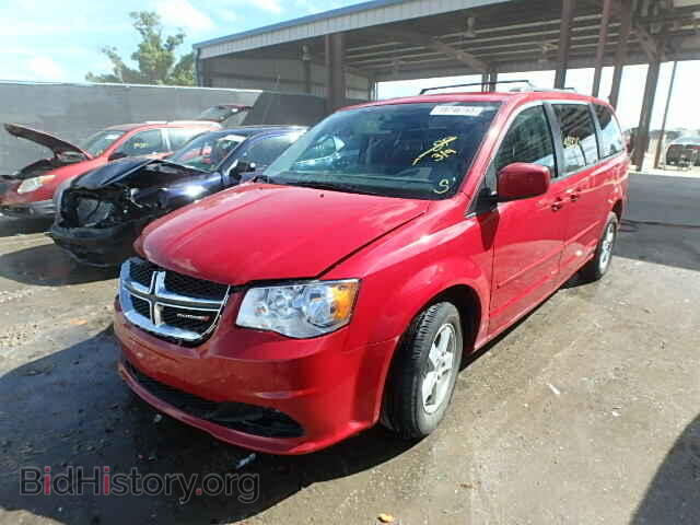 2013 DODGE CARAVAN - VIN: 2C4RDGCG7DR581652 - Фото 2