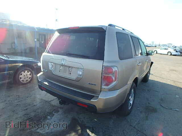 2006 HONDA PILOT - VIN: 2HKYF18616H558855 - Фото 4