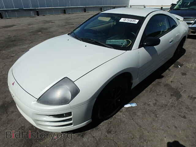 2001 MITSUBISHI ECLIPSE - VIN: 4A3AC44G61E063387 - Фото 2