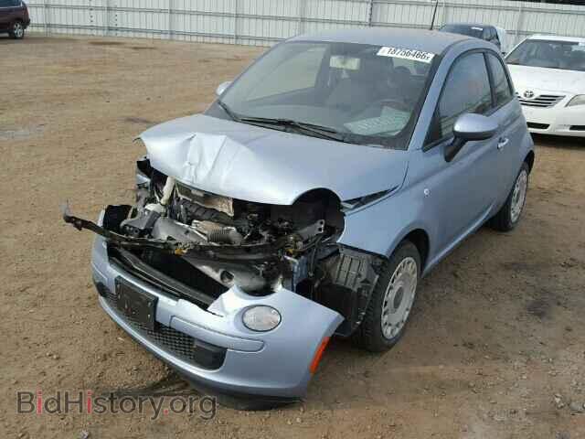 2013 FIAT 500 - VIN: 3C3CFFAR4DT543389 - Фото 2
