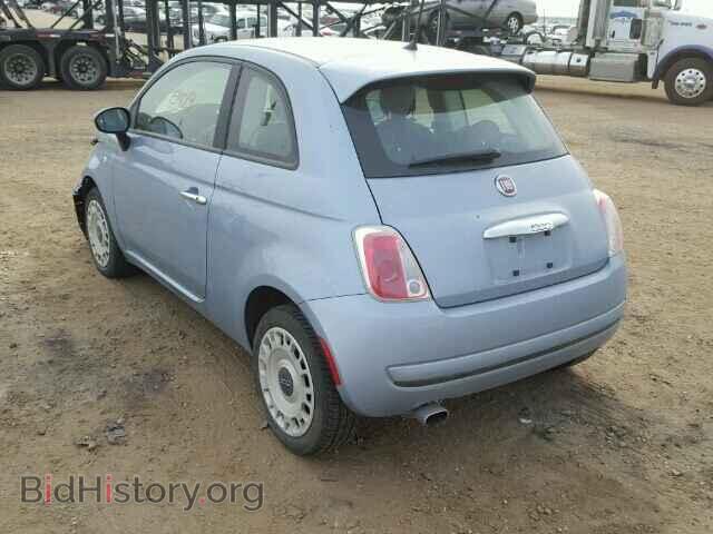 2013 FIAT 500 - VIN: 3C3CFFAR4DT543389 - Фото 3