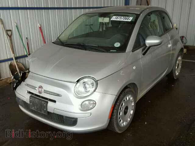 2012 FIAT 500 - VIN: 3C3CFFAR5CT319529 - Фото 2