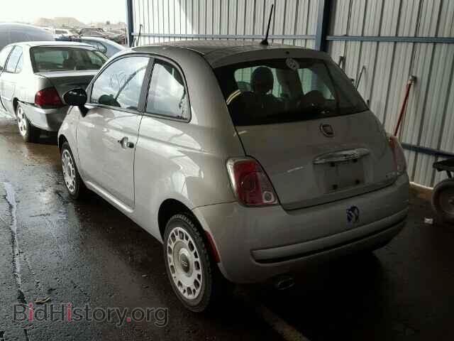 2012 FIAT 500 - VIN: 3C3CFFAR5CT319529 - Фото 3