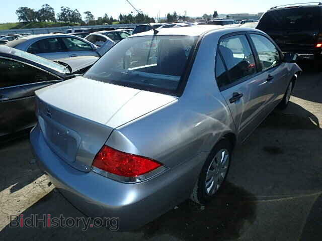 2006 MITSUBISHI LANCER - VIN: JA3AJ26E16U014599 - Фото 4
