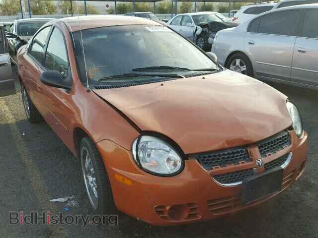 Фотография 1B3ES56C85D124405 - DODGE NEON 2005