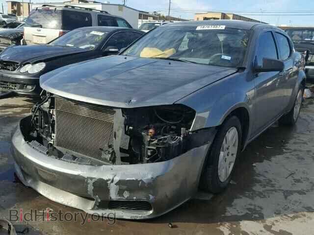 2012 DODGE AVENGER - VIN: 1C3CDZAB1CN132475 - Фото 2