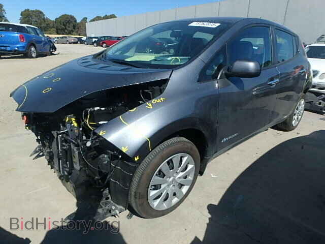 2015 NISSAN LEAF - VIN: 1N4AZ0CP7FC303020 - Фото 2