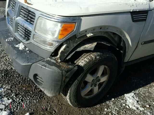 2007 DODGE NITRO - VIN: 1D8GU28K97W529220 - Фото 9