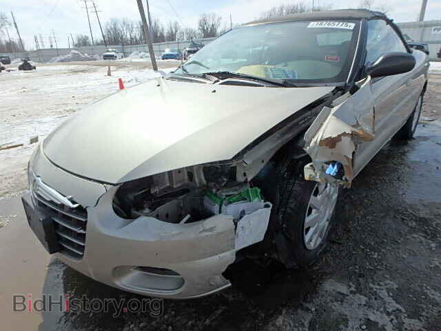 2005 CHRYSLER SEBRING - VIN: 1C3EL45X25N639604 - Фото 2