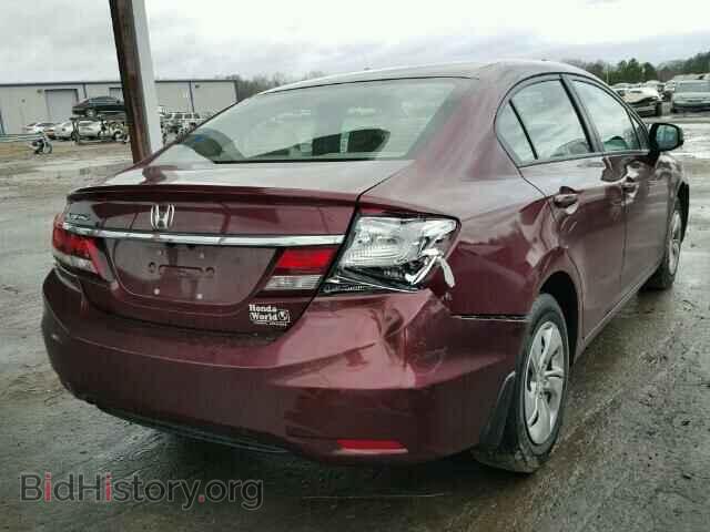 2013 HONDA CIVIC - VIN: 2HGFB2F52DH523963 - Фото 4
